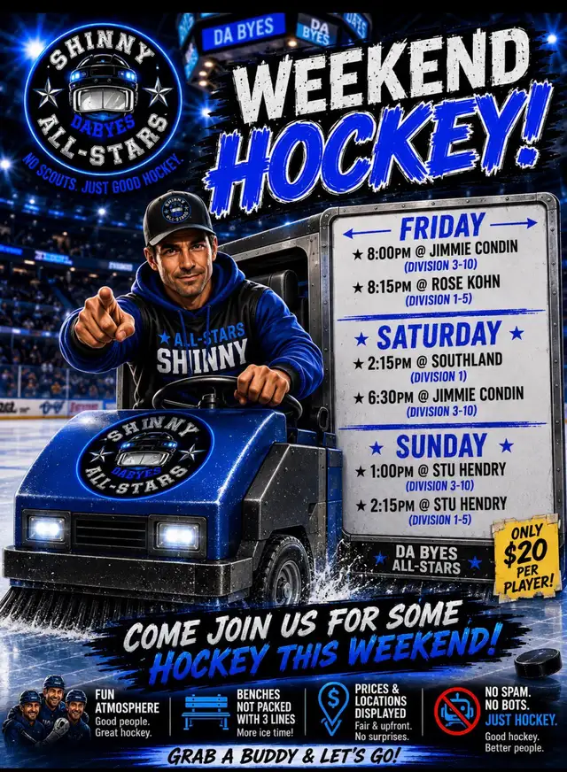 shinny/hockey 