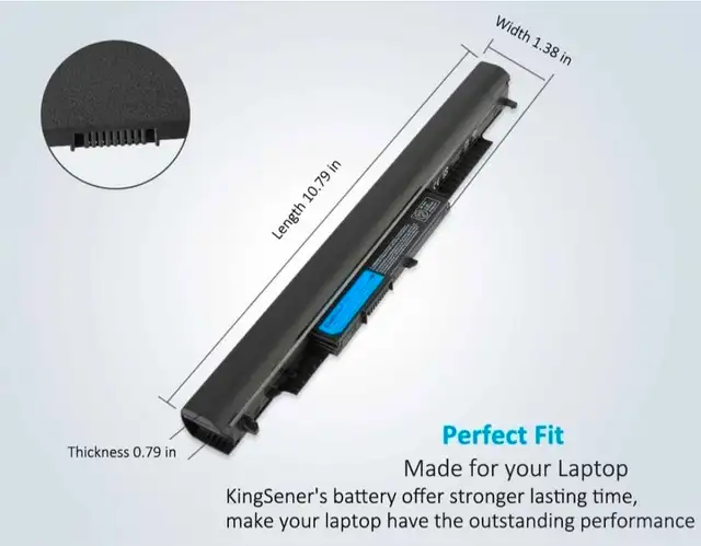 KingSener HS04 Laptop Battery in Laptop Accessories in Markham / York Region - Image 4