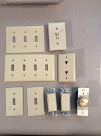 Beige Wall plates, outlets and switches
