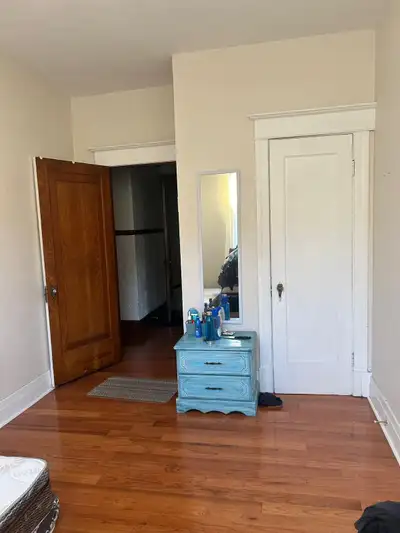 a room in a 4 beds and 1 bath house