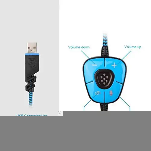 Sades - SA-902 Gaming Headphones in General Electronics in Burnaby/New Westminster - Image 3