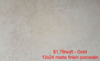 Porcelain Tiles For SALE 18x18 - 12x24 - 24x24