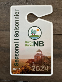 New Brunswick seasonal Park pass 2024