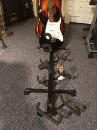 Profile guitar stand/rack for 5 acoustic or electric guitars