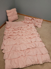 Girls Twin Size Comforter Set
