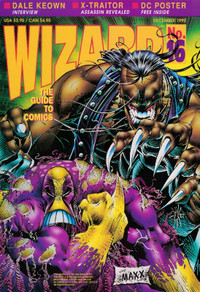 WIZARD #16 THE MAXX COVER / DECEMBER 1992