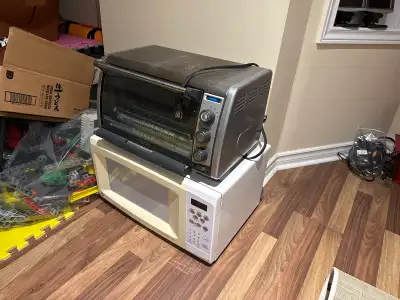 Microwave and toaster oven, View more