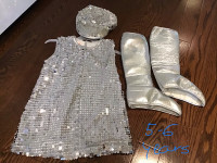 Sparkling cool costume 5-6 years Like new condition.