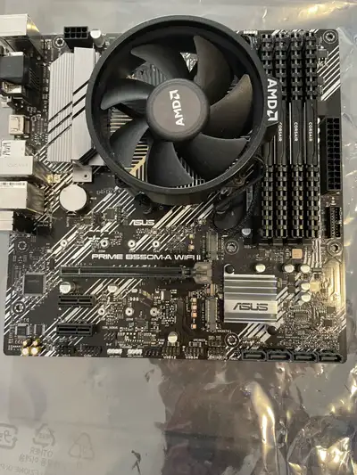 R5 5500, B550, 32GB RAM, 500W PSU, and 500GB HDD, View more