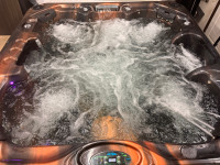 6 Person Cal Spas Hot Tub w Bluetooth Stereo