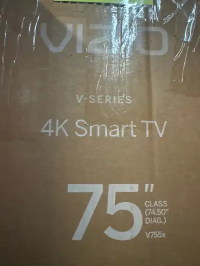 Vizio 75 inch 4K Smart TV SMART TV , View more