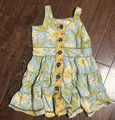 Matilda Jane Sunflower Girls Size 4 Tank Dress, View more