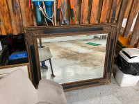 Vintage bevelled mirror $15