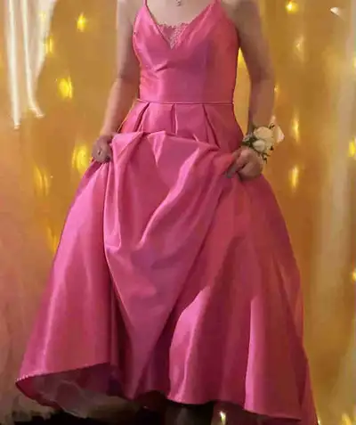 Pink Grad Dress, View more