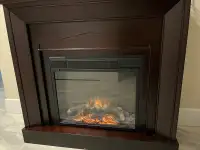 Electric Fireplace Space Heater