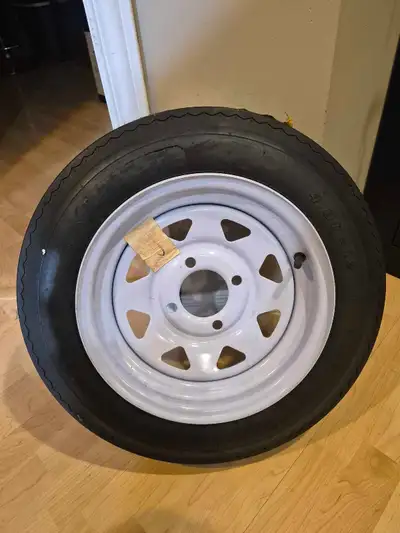 I have a brand new spare tire for trailers for sale, not used at all and its never been mounted. It...