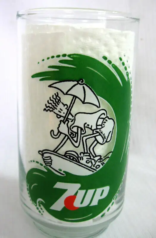 VERRE SEVEN-UP FIDO-DIDO VINTAGE PROMO GLASS in Arts & Collectibles in West Island - Image 3