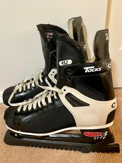 Vintage CCM Tacks 452 Ice Hockey Skates – Men’s Size 12, View more
