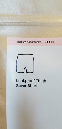Knix Leakproof Thigh Saver Shorts Underwear Size L