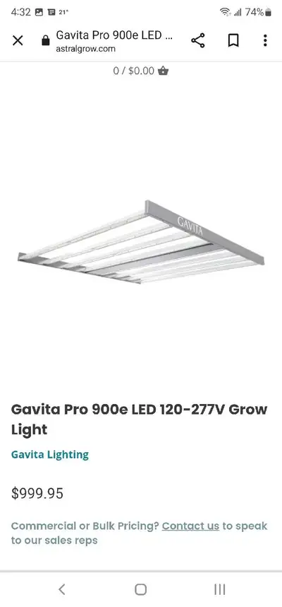 gavita led growing light, View more