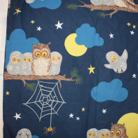 Ikea Vandring Uggla Duvet Cover Owls Night Sky