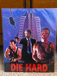 Die Hard 8” x 10” Artist Signed Numbered Print