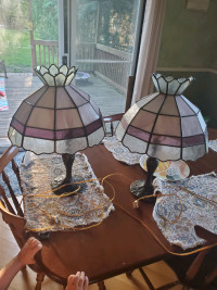 Handmade Tiffany-Style Lamps