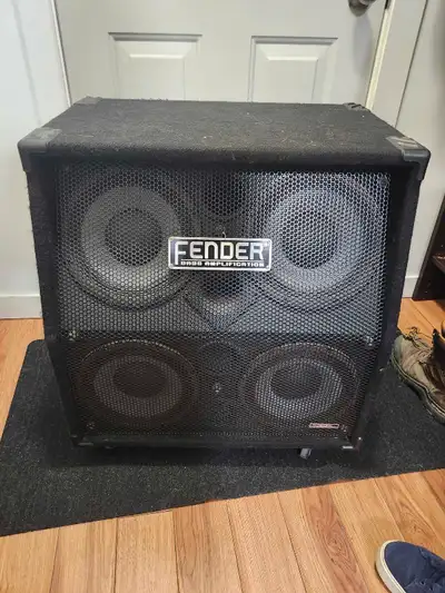 fender 4x10 slant pro bass cab, View more
