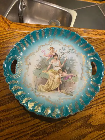 Vintage Vienna Art Plate 10”, View more