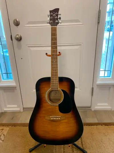 Jay Turser JJ45F-PAK-TSB Finish Tobacco Sunburst Categories Dreadnought Made In China