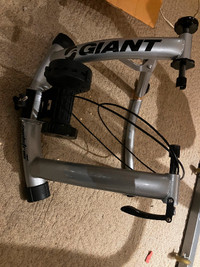 Giant bike trainer