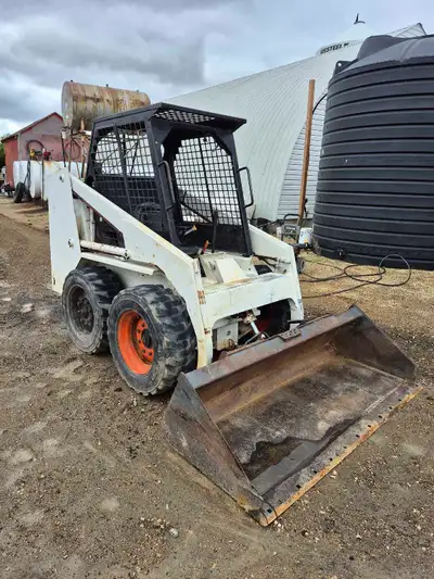 Bobcat 743 skidsteer with bucket Lots of work recently done including - New cylinder head - New inje...