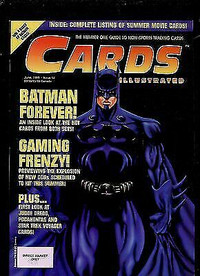 Various non-sport trading card magazines: Tuff Stuff, Wizard,
