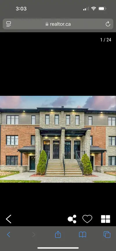 2 bedroom 1 bathroom condo for rent