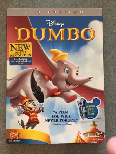 Disney DVD Brand New and factory Sealed Dumbo , View more