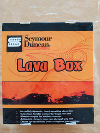 Seymour Duncan guitar pedal lava box mint