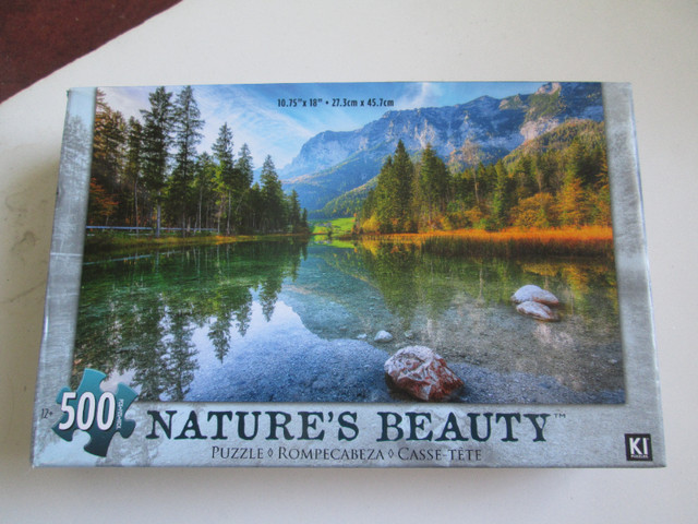 puzzle - Nature's Beauty (500 pcs) in Hobbies & Crafts in Peterborough - Image 2