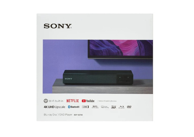 Sony Blu-Ray Disc Player BDPS6700 | Wifi 4K Upscale 3D Streaming in Video & TV Accessories in Oshawa / Durham Region