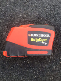 Black and decker auto measuring tape 25 ft