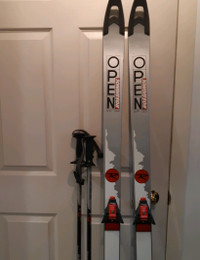 Rossignol Open XP33 Skis and Poles ON SALE