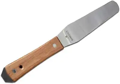 6’’ Stainless Steel Spatula Wooden Handle Stirring Shovel 007024, View more