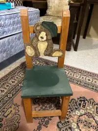 Vintage child’s Wood Chair