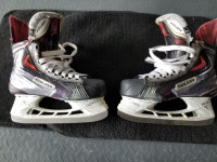 Used Bauer skates and Bauer helmets