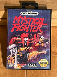 Sega Genesis Game - Mystical Fighter
