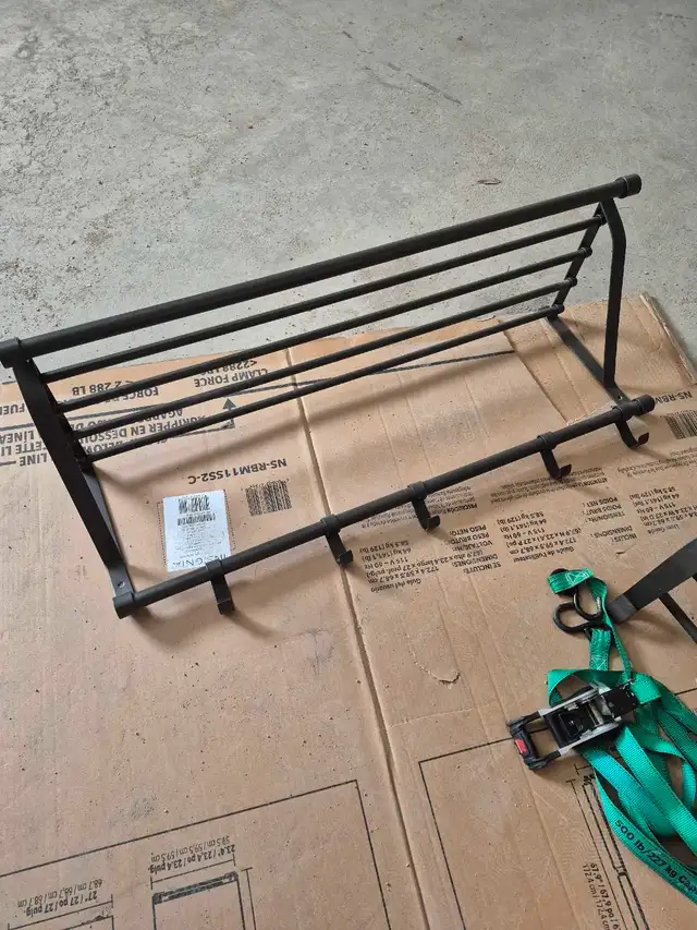 Metal shoe rack and hanger with shelf63804702960129121