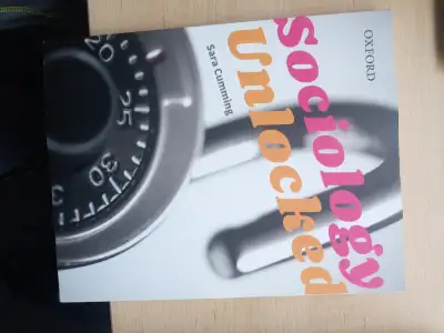 I'm selling my Sociology Unlocked Textbook. Sara Cumming. I paid just over 100$ on Amazon this year....