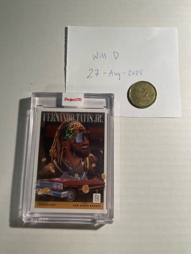 Fernando Tatis Jr. 2021 Topps Project 70 - Ben Baller #223 in Baseball & Softball in Oshawa / Durham Region - Image 2