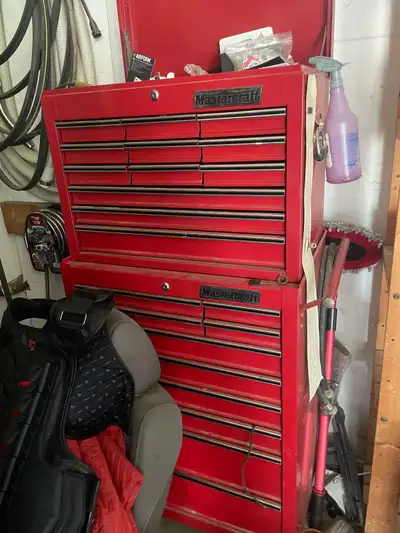 Mastercraft Tool Chest and Cabinet, View more