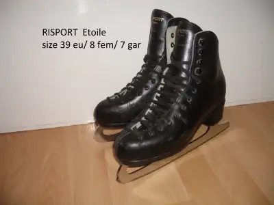 patins pro artstiques  RISPORT Etoile size 39 eu/ 7 gar / 8 US f, View more