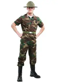 Army / Military / Soldier Sergeant Halloween Costumes